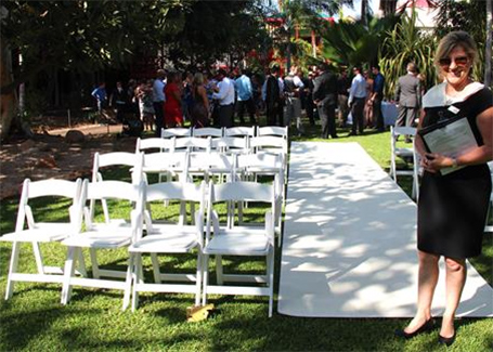 Tracy Thorgersen celebrant, Kimberley Weddings, Cable Beach