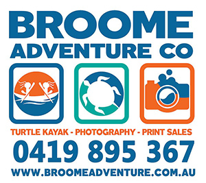 Broome Adventure Co. Turtle Kayak tours, Broome
